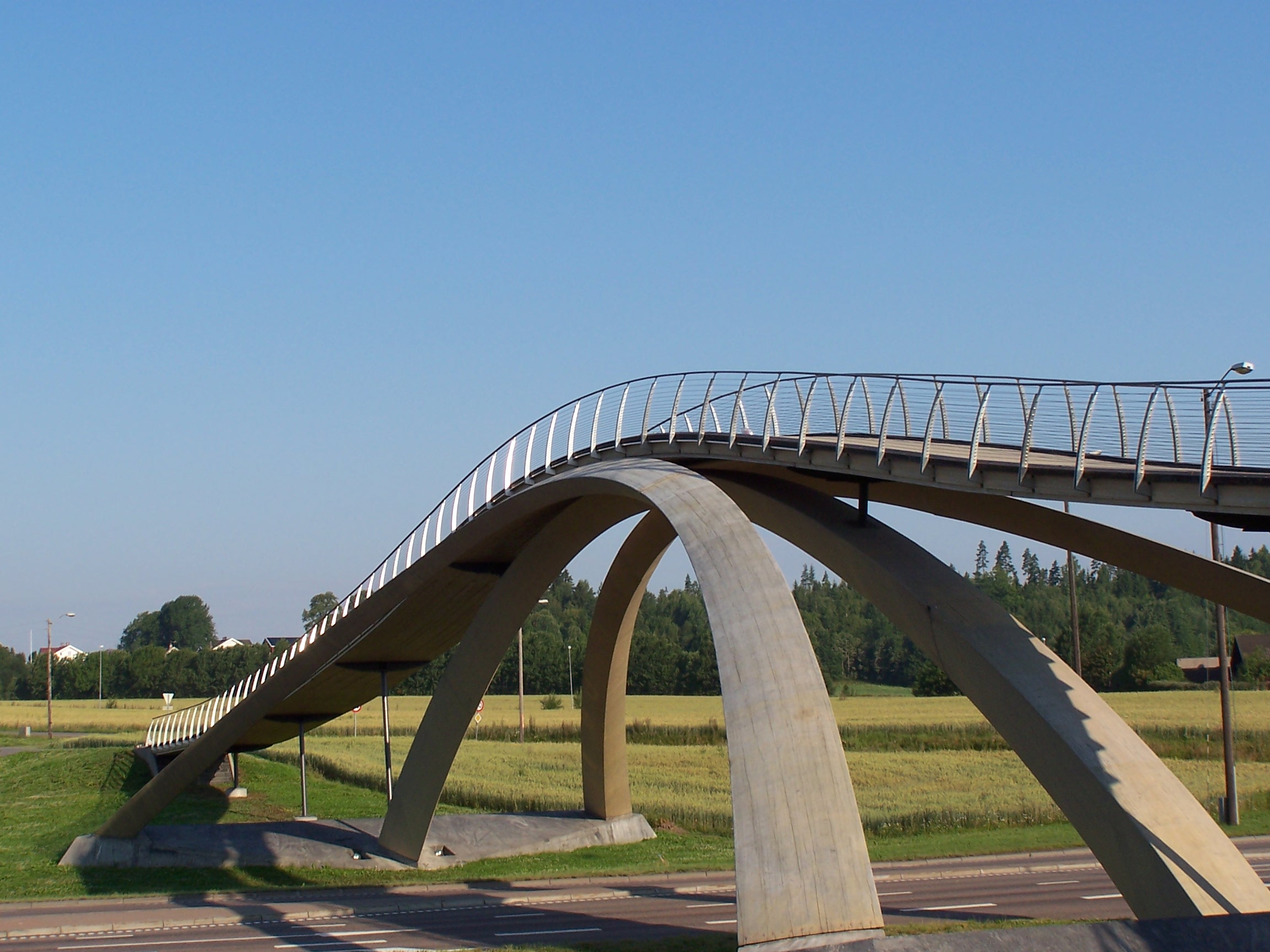 Длина пешеходного моста