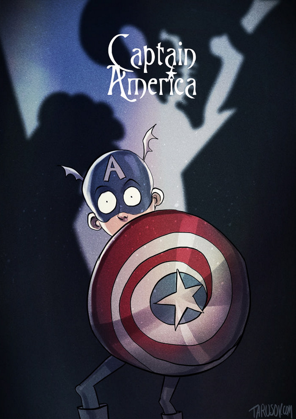 Si Tim Burton dibujara superhéroes - Quo