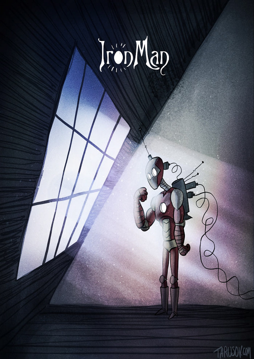 Si Tim Burton dibujara superhéroes - Quo