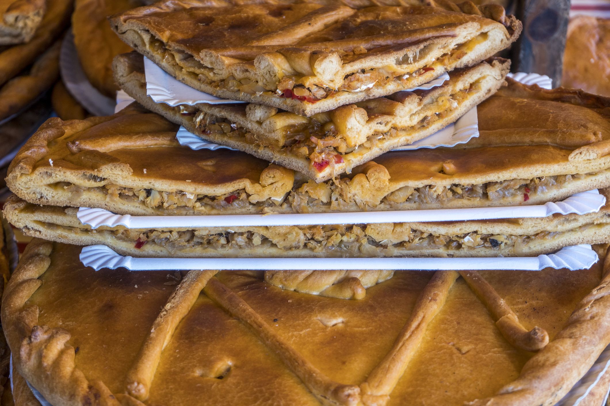 Porciones de empanada