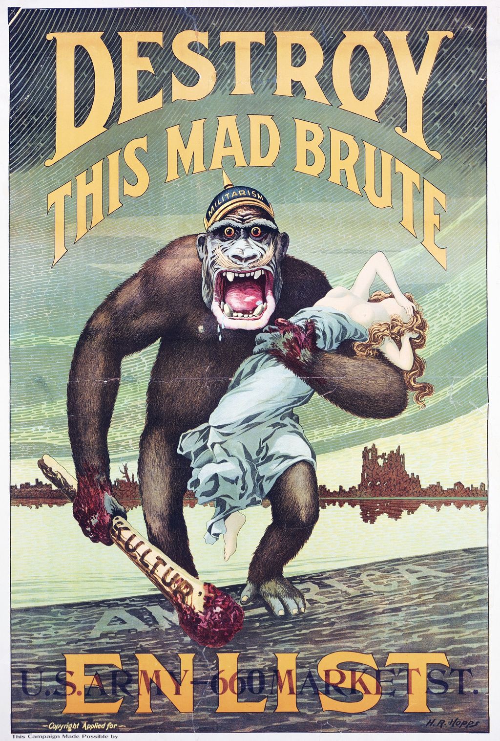 Los mejores carteles de propaganda de la I Guerra Mundial - Quo
