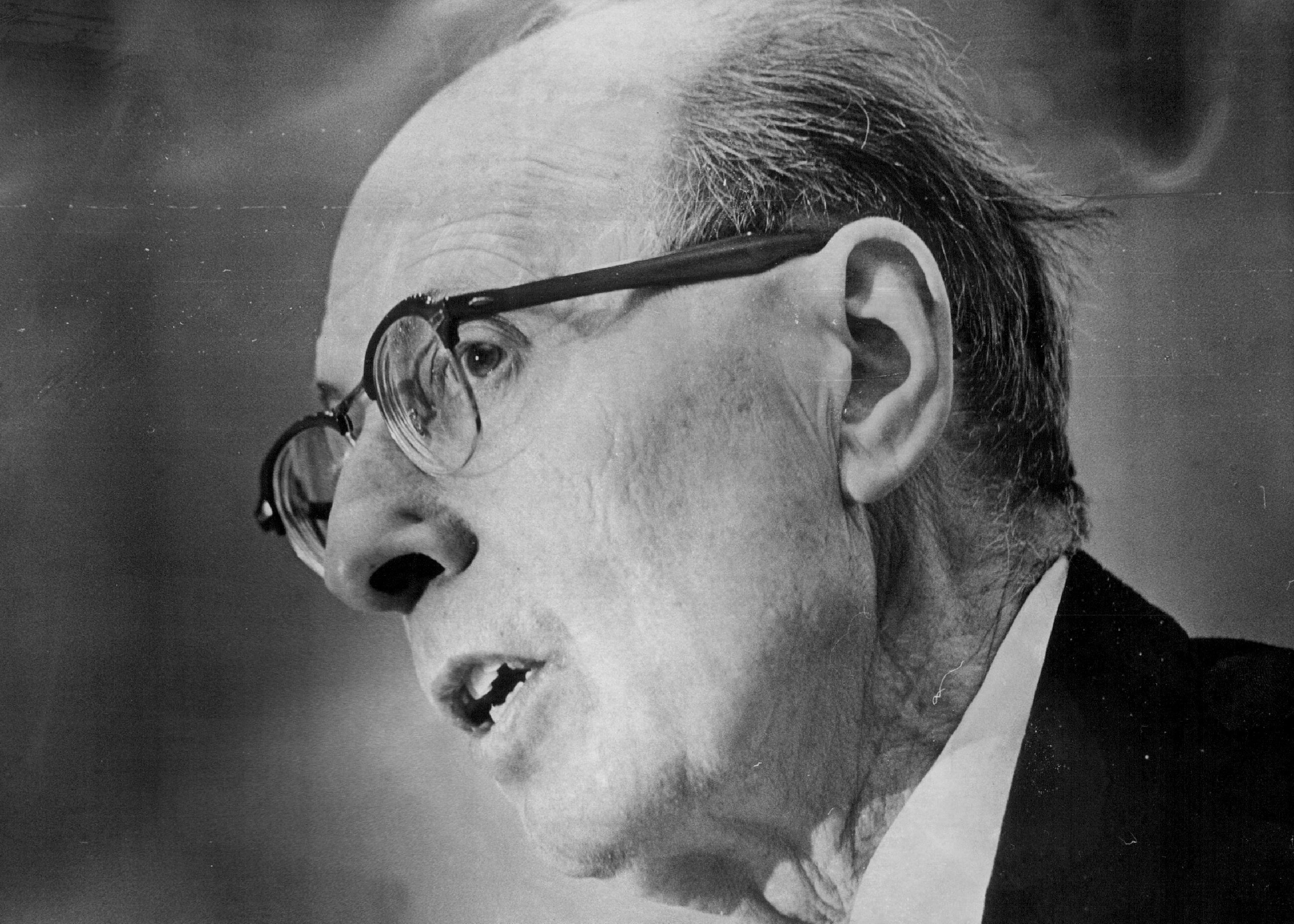 MAR 10 1972, MAR 12 1972; DE. EUGENE PAUL WIGNER; Suggests science societies.; Credit: Denver Post I
