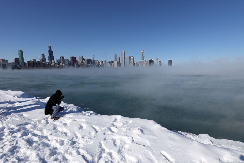 Extreme Cold Temperatures In Chicago