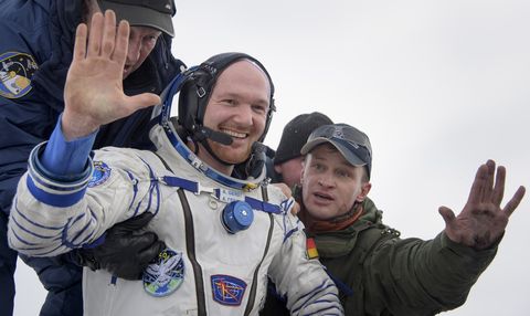 El astronauta Alexander Gerst vuelve a la Tierra por Navidad