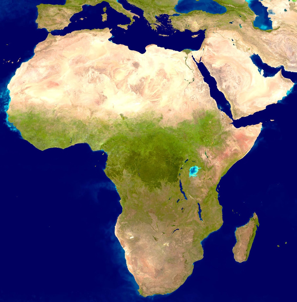 Algo está sucediendo bajo el suelo de África que afecta al campo magnético de la Tierra