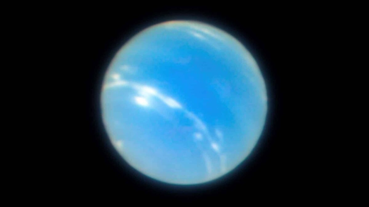 Así de nítido se ve Neptuno a través del telescopio VLT
