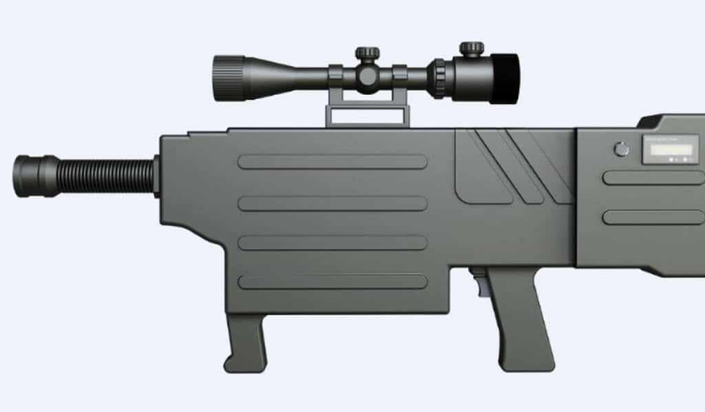 Así es el nuevo rifle láser que usará la policía china