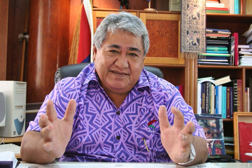 Así es Tuila’epa Sailele, el primer ministro de Samoa que ha dicho que Trump debería estar en un sanatorio mental
