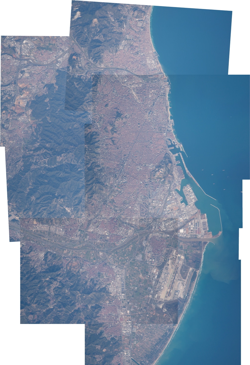 Así se ve Barcelona desde el espacio