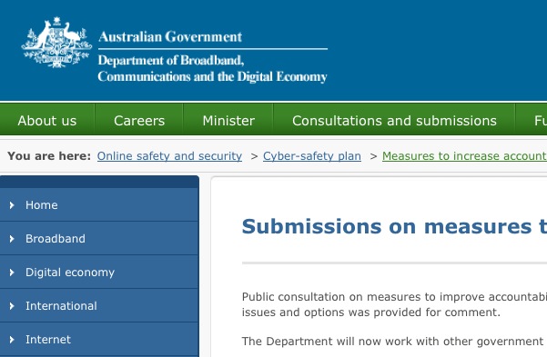 Australia censurará webs