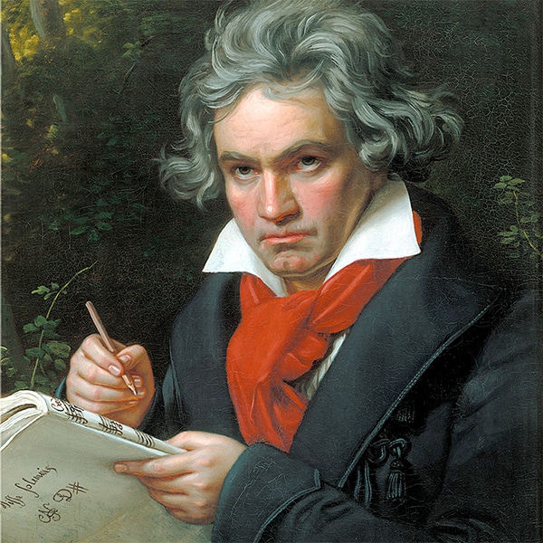 Beethoven componía con el corazón