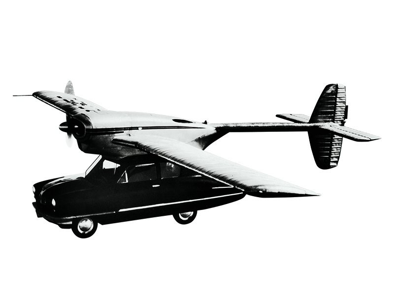 Breve historia de los coches voladores