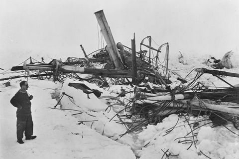 Buscan los restos del barco de Shackleton
