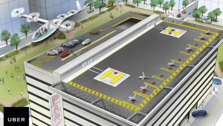 Cambia la NASA por Uber para construir taxis voladores