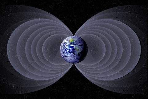 El campo magnético de la Tierra estuvo a punto de colapsar