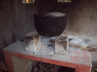 Cocinar a fuego abierto
