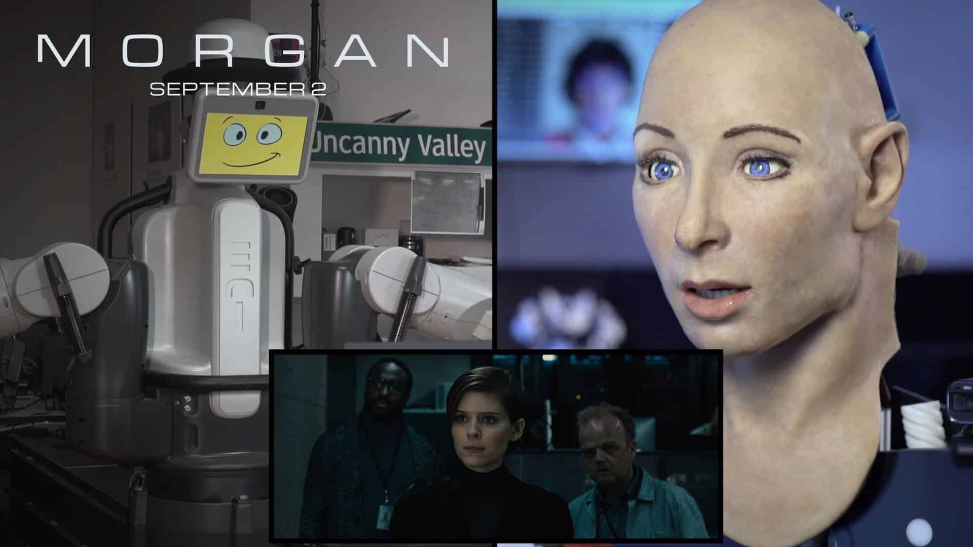 ¿Cómo reacciona un robot al ver una película de terror?
