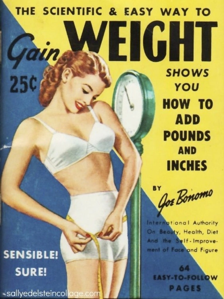 Cuando la publicidad animaba a las mujeres a ganar peso