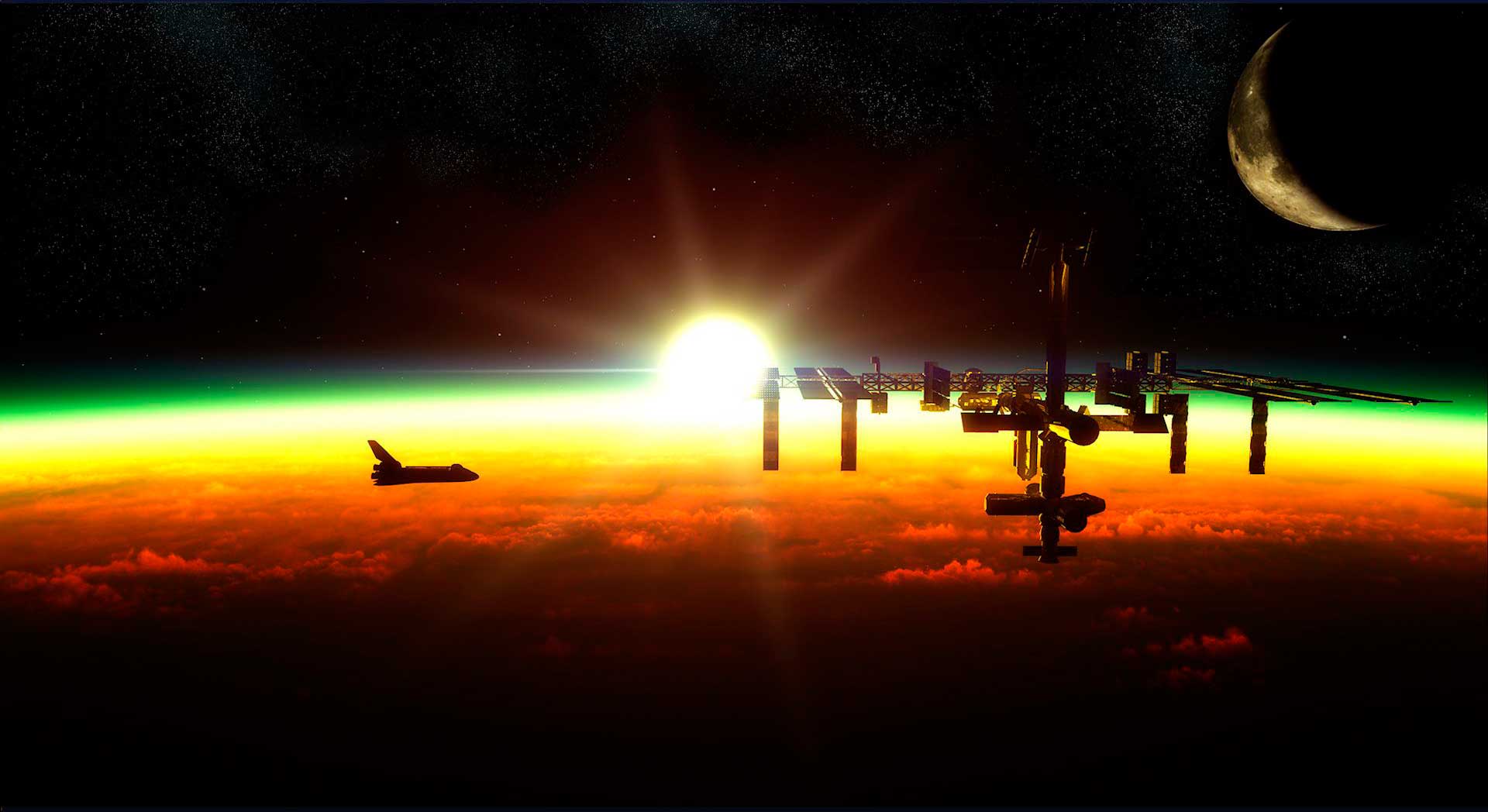 ¿Cuántas veces al día sale el sol en la Estación Espacial?