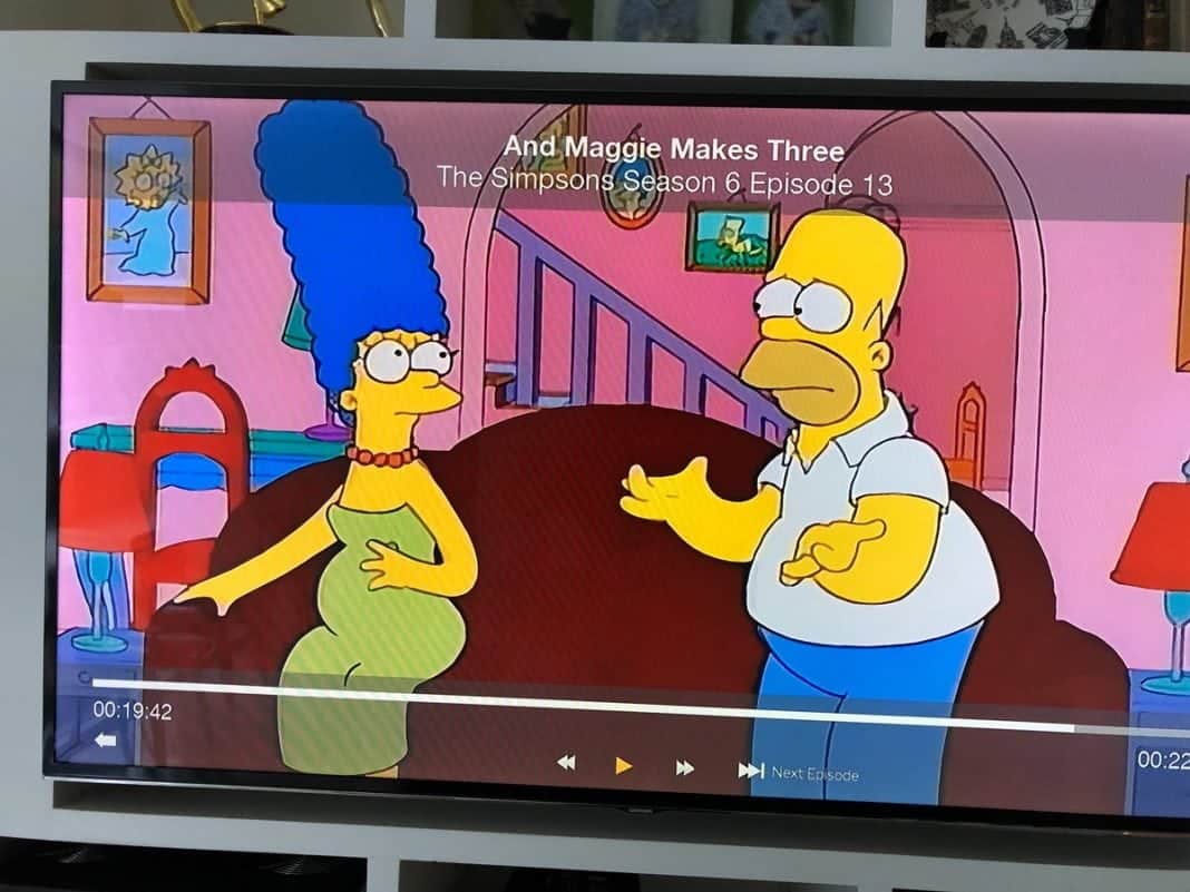 D’Oh! Maggie no debería estar ahí… ni Lisa tampoco