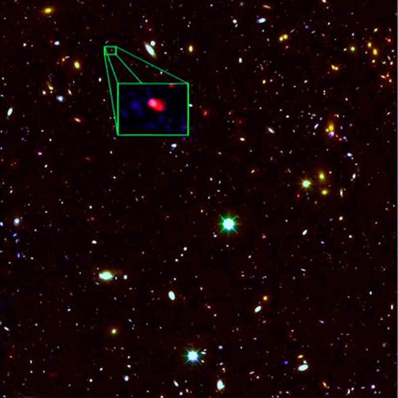 Descubierta la galaxia más distante conocida