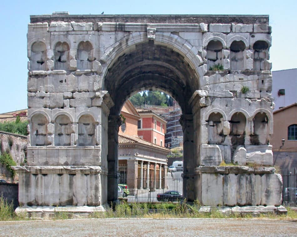 Descubren el origen del Arco de Jano en Roma