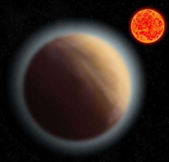 Detectan por primera vez una atmósfera en un planeta similar a la Tierra