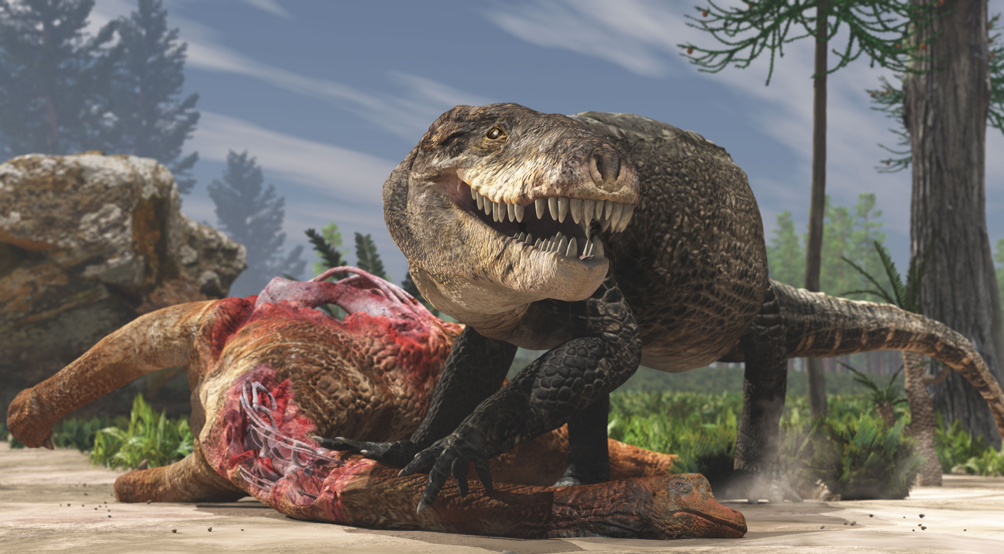 Así era el cocodrilo con dientes gigantes que reinaba en el Jurásico - Quo