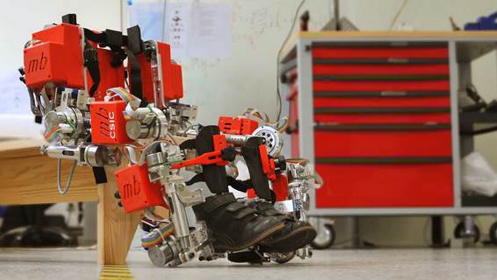 El exoesqueleto del CESIC elegido entre los mejores proyectos robóticos