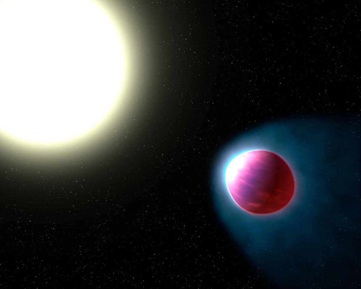 El Hubble detecta la primera estratosfera de un exoplaneta.
