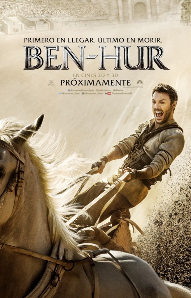 El trailer de la nueva versión de Ben Hur. Tardarás un segundo en odiarlo