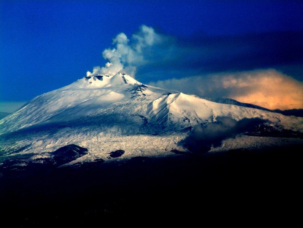 El volcán Etna se está moviendo