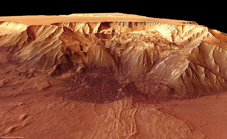 El otro cañón del Colorado está en Marte