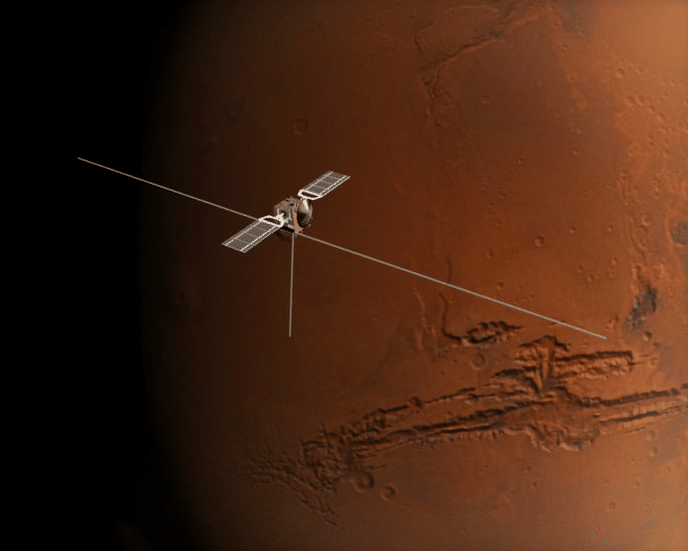 Enormes reservas de agua detectadas en Marte