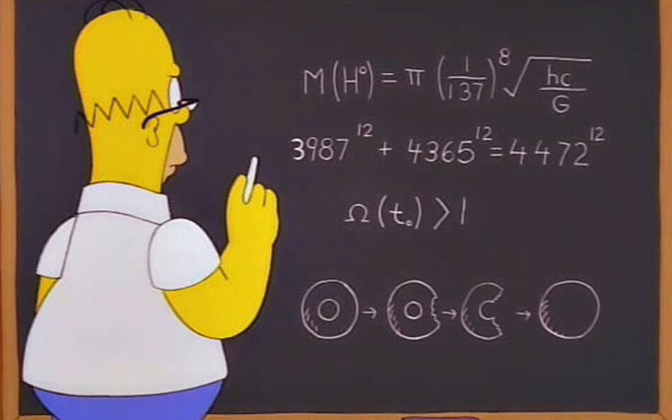 ¿Es Homer Simpson el auténtico padre del Bosón de Higgs?