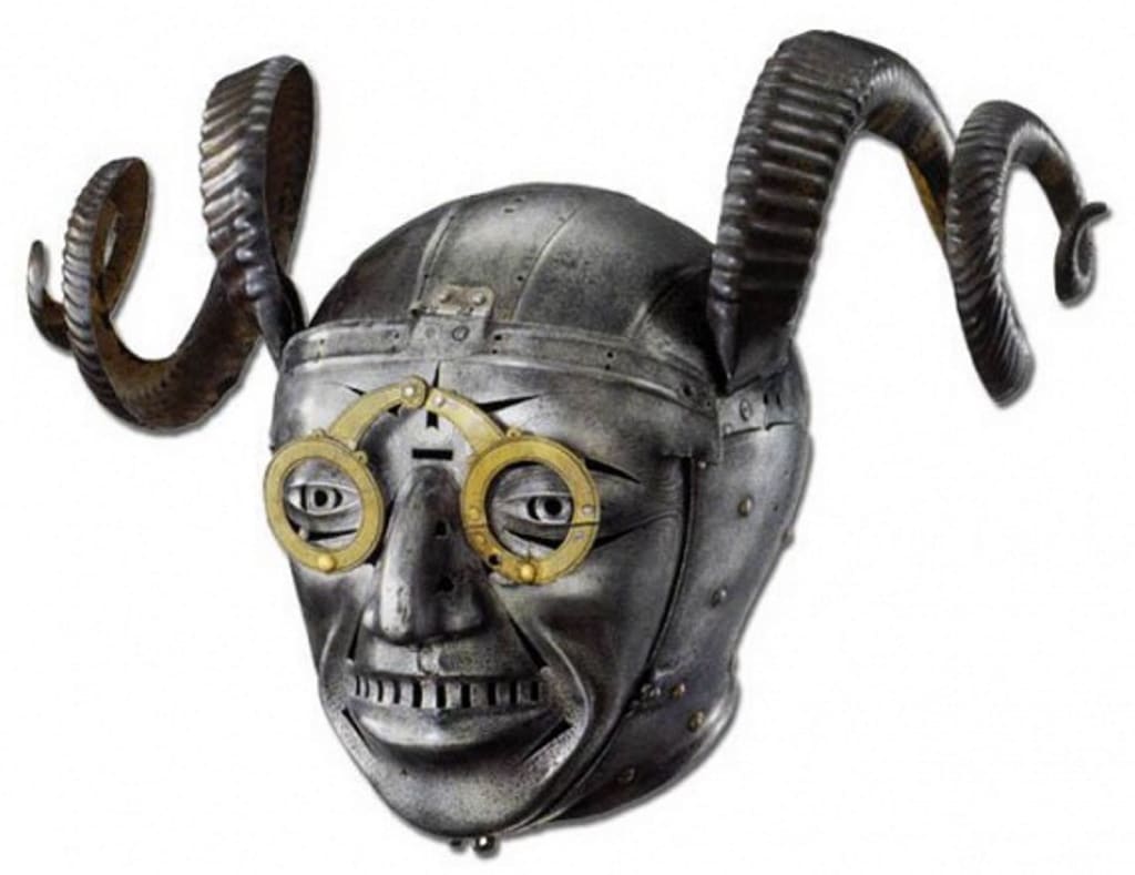 Este es el casco medieval más raro del mundo