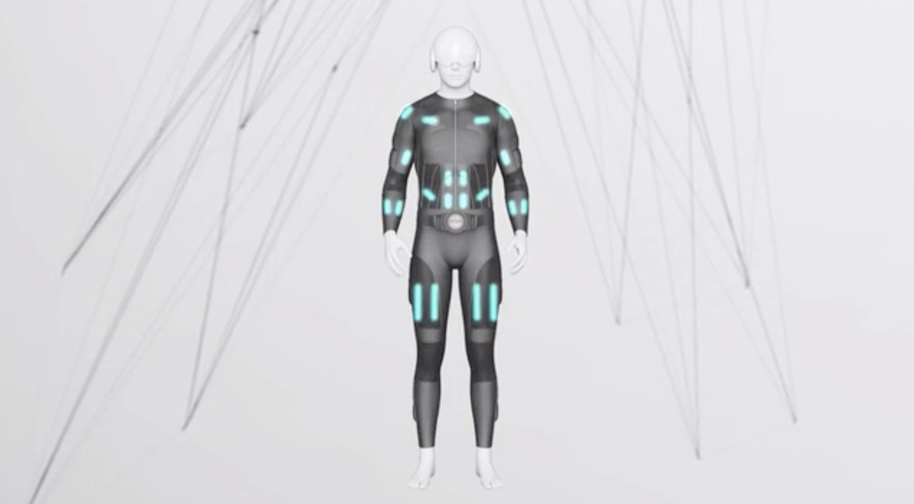 Este traje te hará sentir la realidad virtual