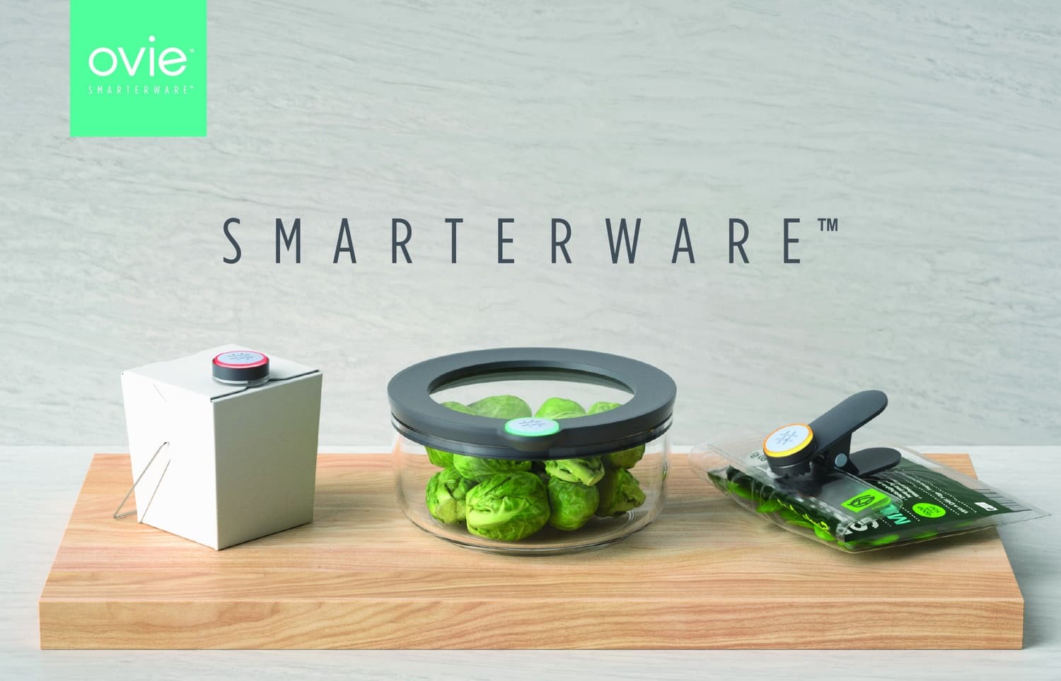 Este tupperware inteligente te avisará cuando tu comida vaya a caducar