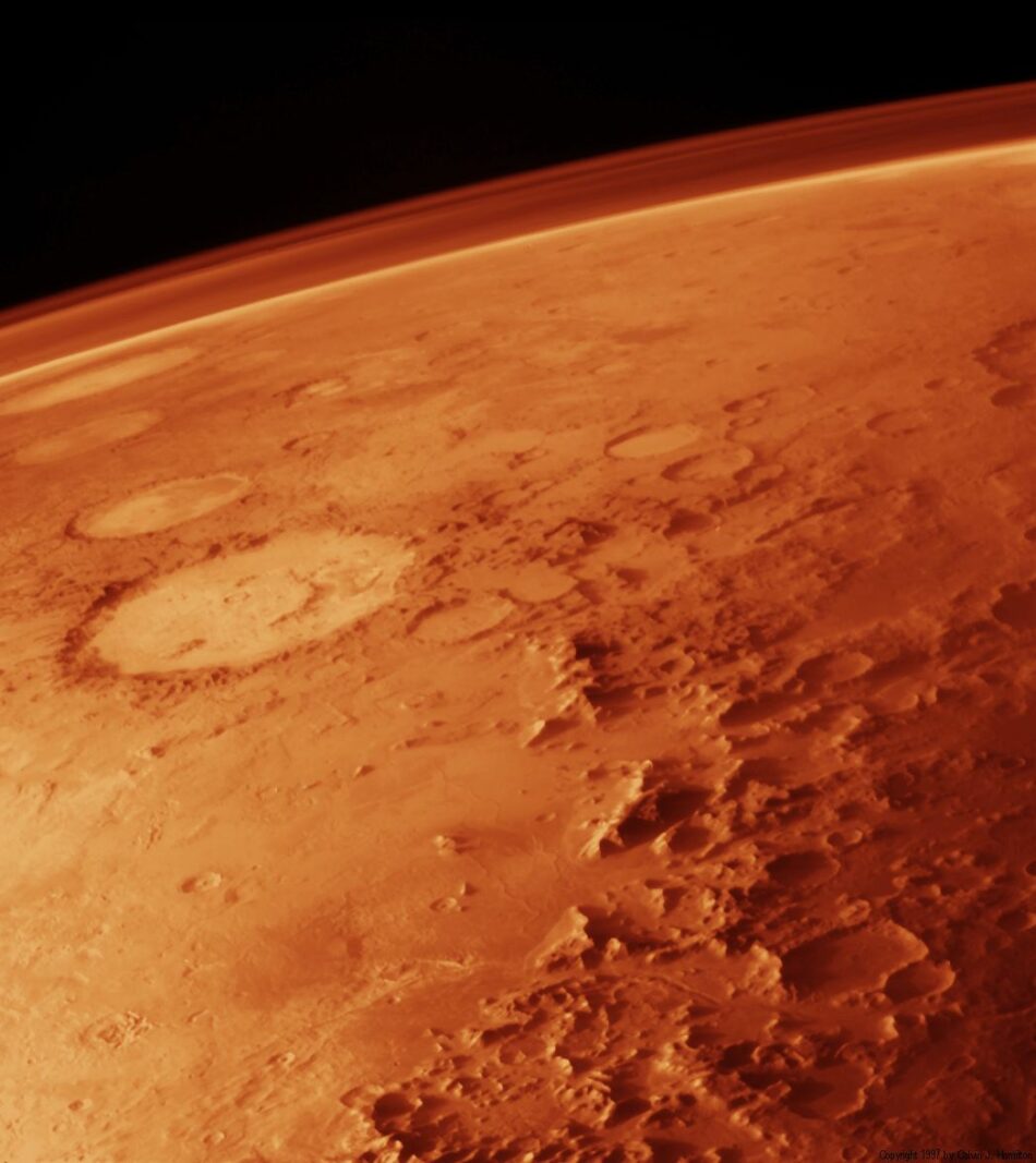 Evidencias de tsunamis en Marte hablan de su potencial para la vida