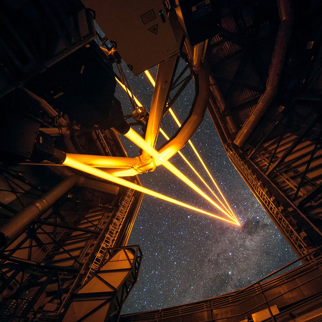 Así se fabrican estrellas con rayos láser
