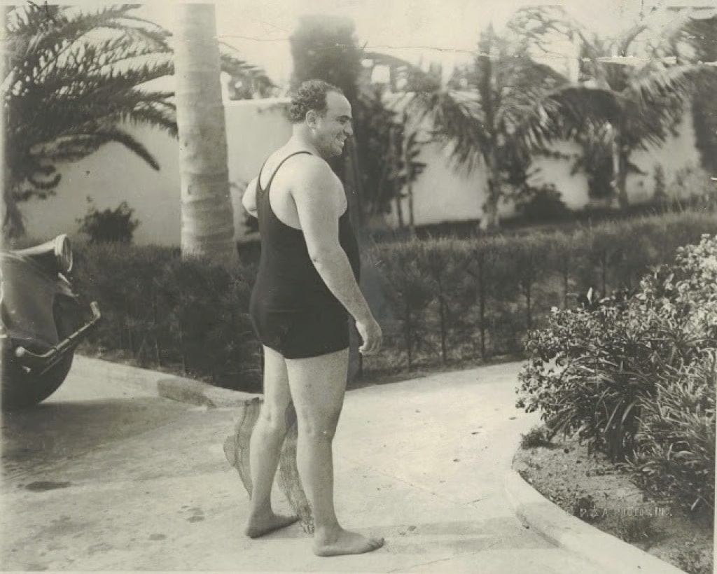 Fotos de Al Capone en su vida íntima