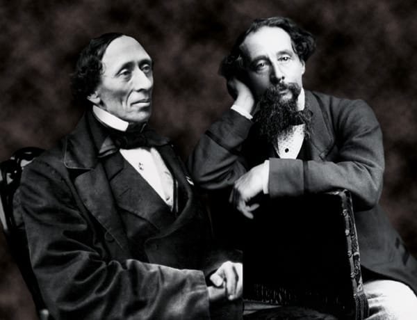 Hans Christian Andersen y Dickens