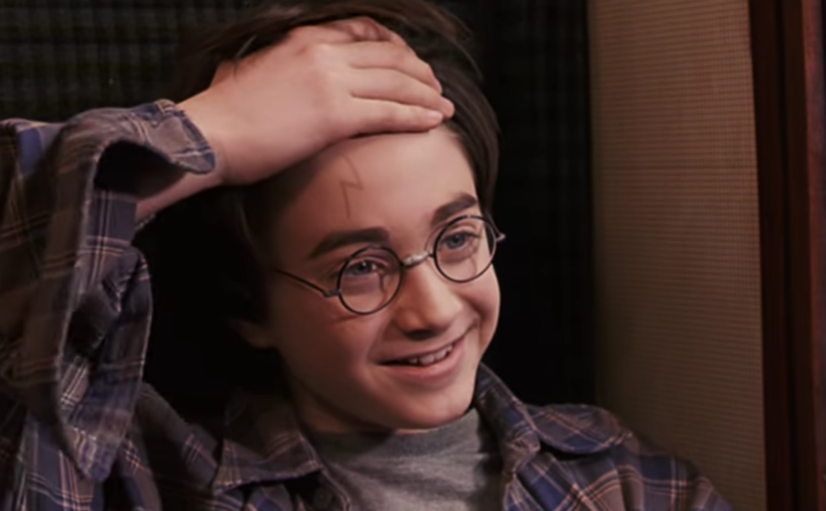 ¿Sabíais que la cicatriz en la frente de Harry Potter no es un rayo?