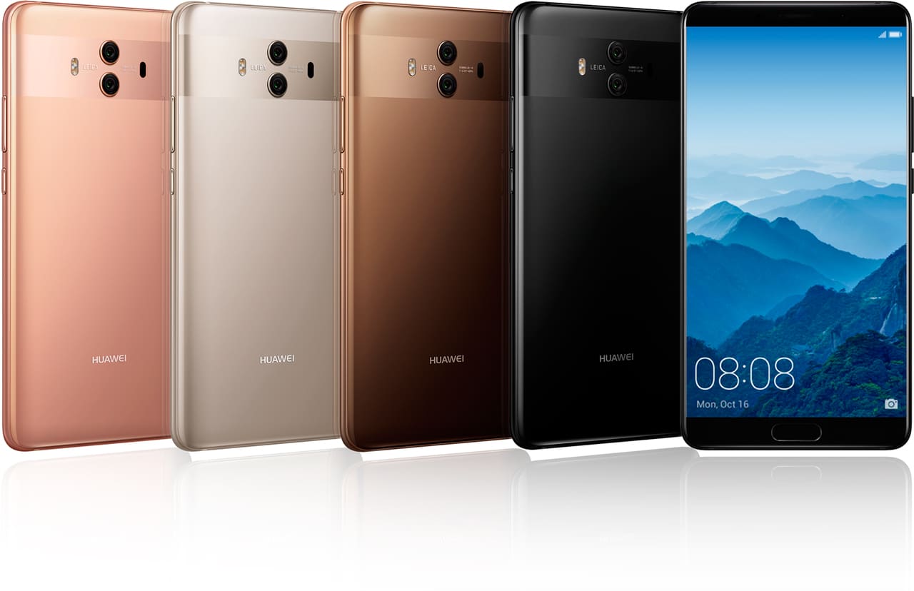 Huawei presenta los Mate 10 con ganas de revolucionar el mercado