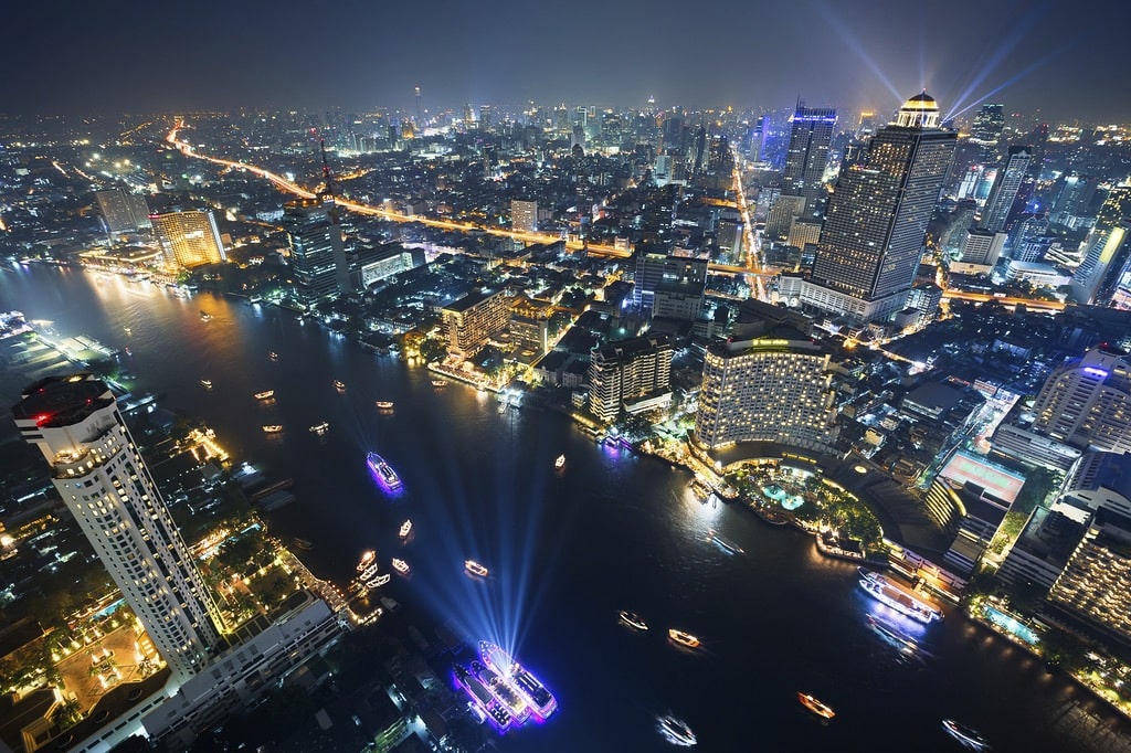 Impresionantes fotos de Bangkok desde las alturas