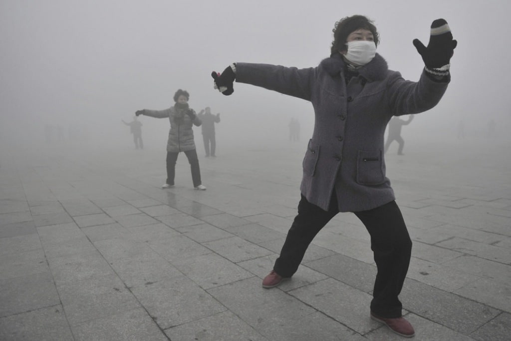 Impresionantes fotos de la contaminación en China