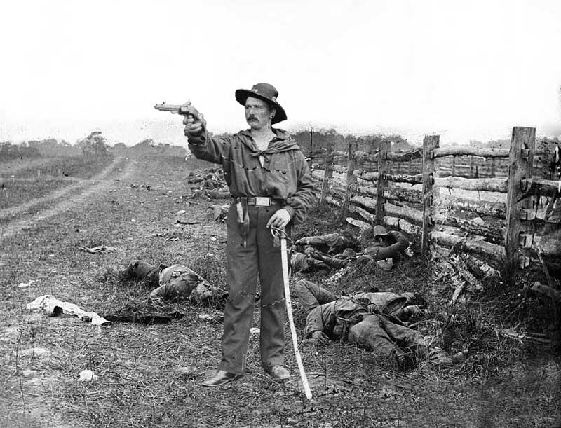 Impresionantes fotos de la guerra de secesión y el far west