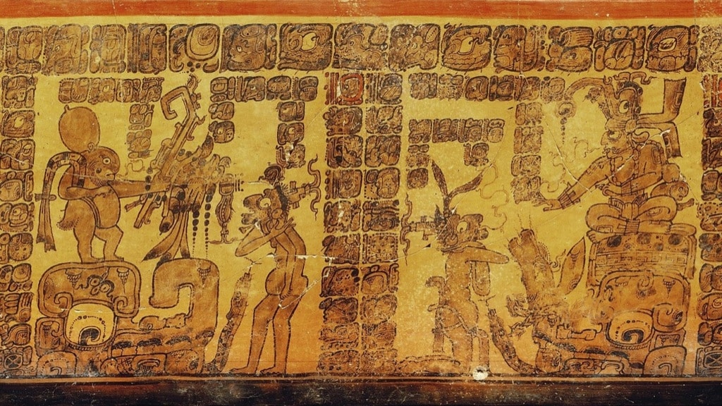 ¿Inventaron los mayas el primer cómic?