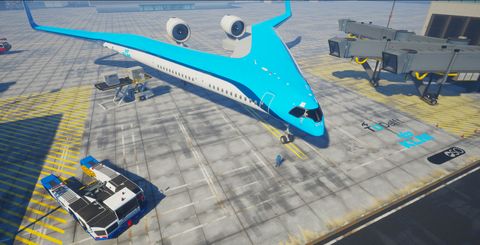 En el avión del futuro viajarás en las alas