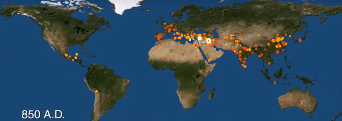 La historia de las grandes urbes desde el 3700 a. de C. hasta la actualidad
